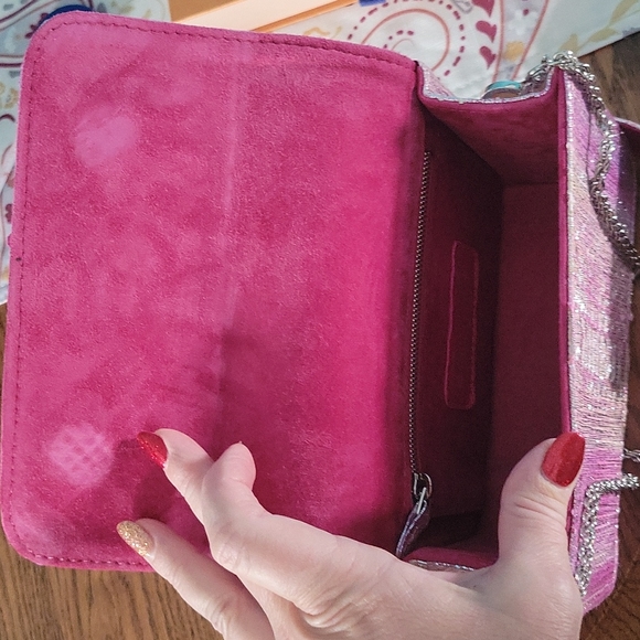 Nwot genuian leather Handbag - Picture 3 of 4